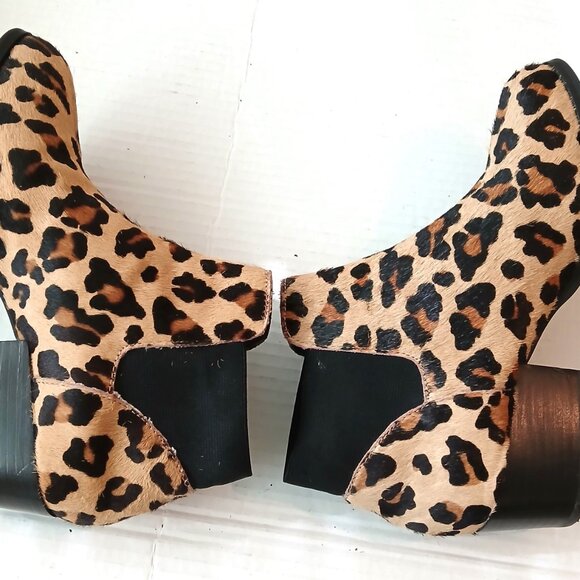 Steve Madden woman boot Brown leopard print 6.5B - Picture 7 of 16